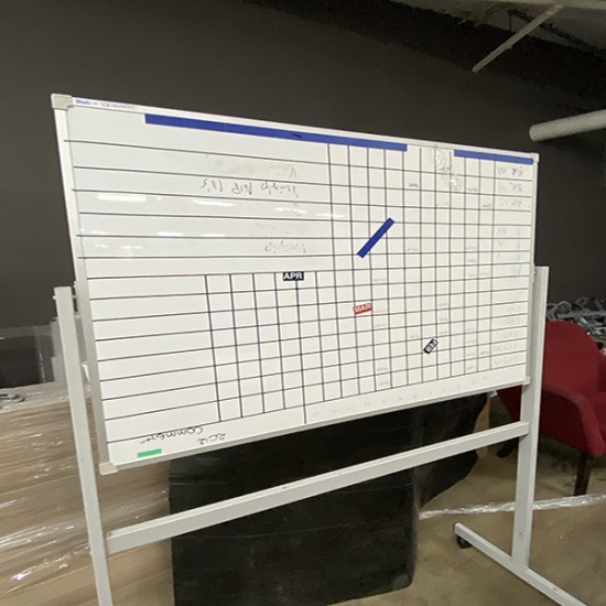 Double Sided Dry-Erase Magnetic Whiteboard