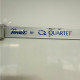 Territe By Q Quartet White Board ,office Whiteboard In Good Condition