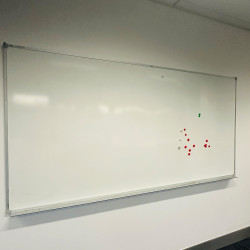 Territe By Q Quartet White Board ,office Whiteboard In Good Condition