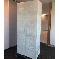 White Tall Cabinet