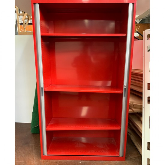 Red Tall Cabinet