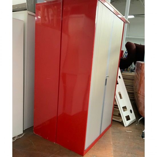 Red Tall Cabinet