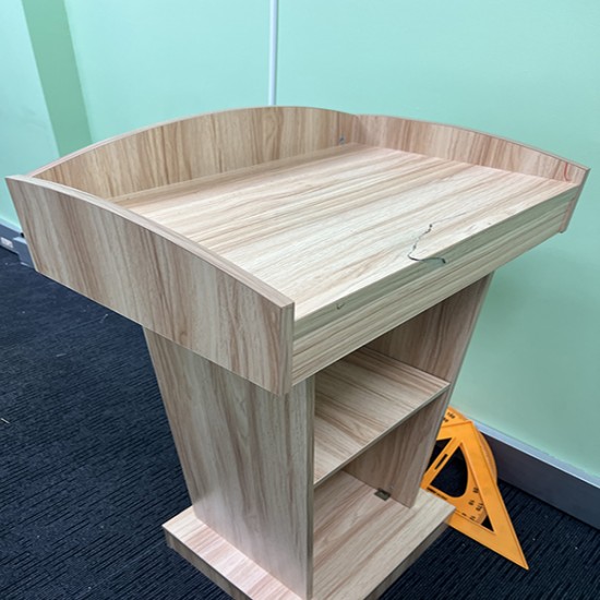 Stand-Up Lectern Wooden for Teacher