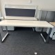 College desk height adjustable