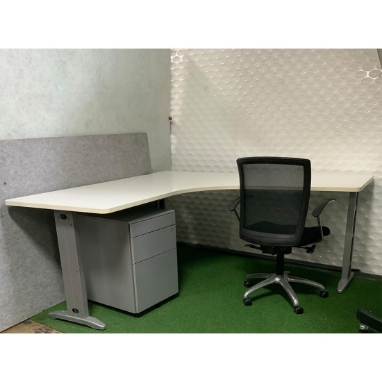 Corner desk chair and storage set office desk , home office desk, student desks and tables