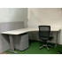 Corner desk chair and storage set office desk , home office desk, student desks and tables