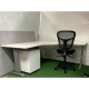 Corner desk chair and storage set office desk , home office desk, student desks and tables