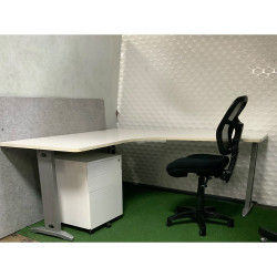 Corner desk chair and storage set office desk , home office desk, student desks and tables