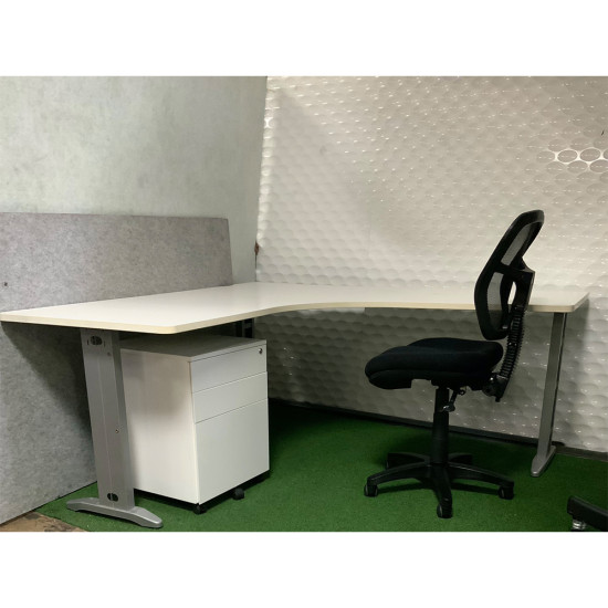 Corner desk chair and storage set office desk , home office desk, student desks and tables