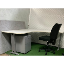 Corner desk chair and storage set office desk , home office desk, student desks and tables