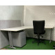 Corner desk chair and storage set office desk , home office desk, student desks and tables