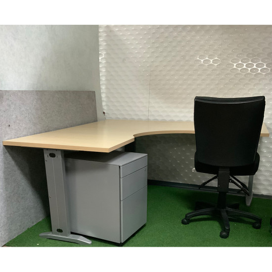 Corner desk chair and storage set office desk , home office desk, student desks and tables