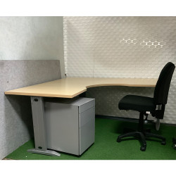 Corner desk chair and storage set office desk , home office desk, student desks and tables