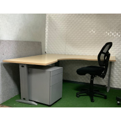 Corner desk chair and storage set office desk , home office desk, student desks and tables