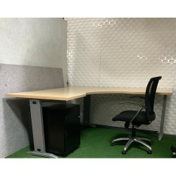Corner desk chair and storage set office desk , home office desk, student desks and tables