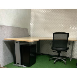 Corner desk chair and storage set office desk , home office desk, student desks and tables