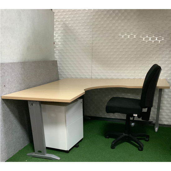 Corner desk chair and storage set office desk , home office desk, student desks and tables