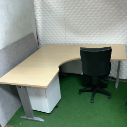 Corner desk chair and storage set office desk , home office desk, student desks and tables