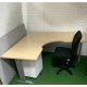 Corner desk chair and storage set office desk , home office desk, student desks and tables