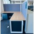 Office Corner Desk with Square Frame