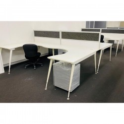 C shape Office Corner Desk 