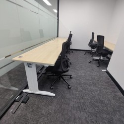 Long Wall Side Single Desk