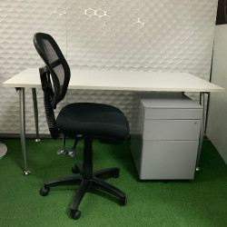 desk chair and storage set office desk , home office desk, student desks and tables
