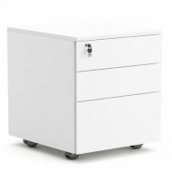 Locking Wood Storage Cabinet