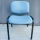 Conference Chair Blue Fabric In Good Condition