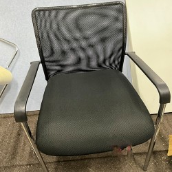 Office Visitor Mesh Chair In Good Condition