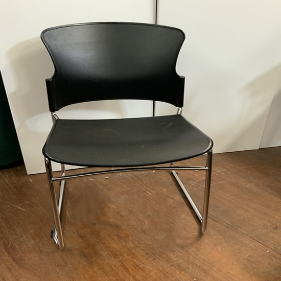 Steelco Adam Chair Fabric Black