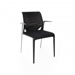 MedaSlim Meeting Chair - With Armrests By Vitra