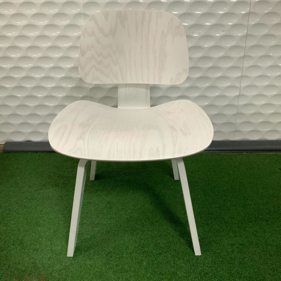 DCW Chair of Molded Oak by Charles Eames for Vitra, 1990s