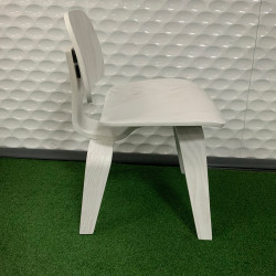 DCW Chair of Molded Oak by Charles Eames for Vitra, 1990s