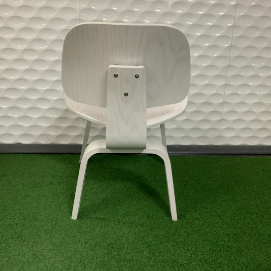 DCW Chair of Molded Oak by Charles Eames for Vitra, 1990s