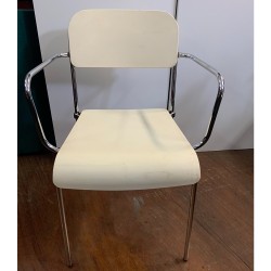 Premium Quality Office Chair Chairs (White) In Good Condition