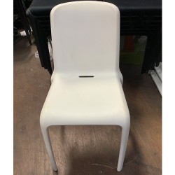 Pedrali Chair Snow (White - Polypropylene)