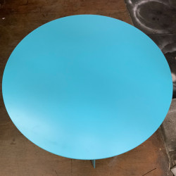 Modern Wood Round Coffee Table