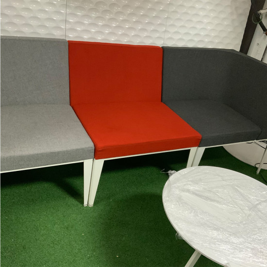 Slick And Modern Multicolor Couch Seating Office Reception Home Seating