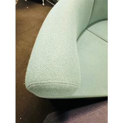 Zenith Mid Back Ottoman For Lounge Area In Good Condition