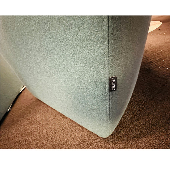 Zenith Mid Back Ottoman For Lounge Area In Good Condition