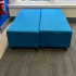 Quadrate Ottoman Seatings In Good Condition