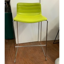 Arper Catifa 46 Stool – Low Back Sled Bar Stool in Good Condition