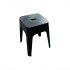 Medium Black Stool In Good Condition