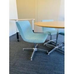 Fabric withoutarm chair