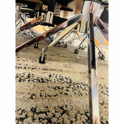 Fabric withoutarm chair