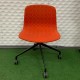 Fabric Meeting Chair In Good Condition