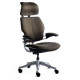 Humanscale Freedom Headrest High Back Task Chair - Black Fabric
