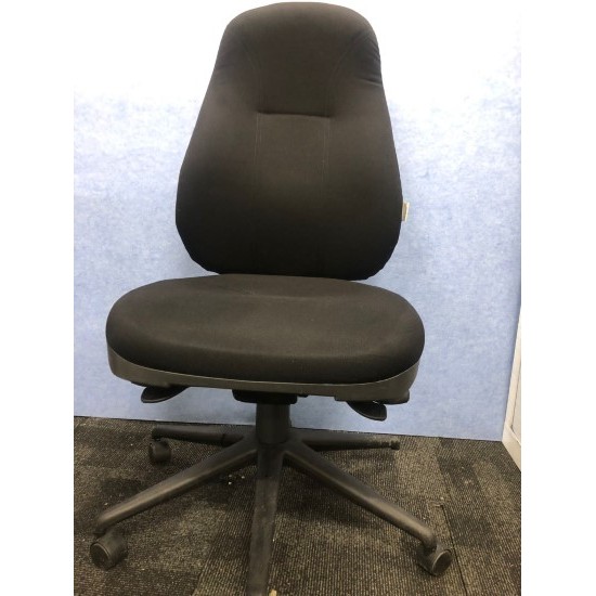 High back executive chair