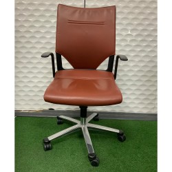 Wilkhahn Modus Executive Chair Leather In Good Condition